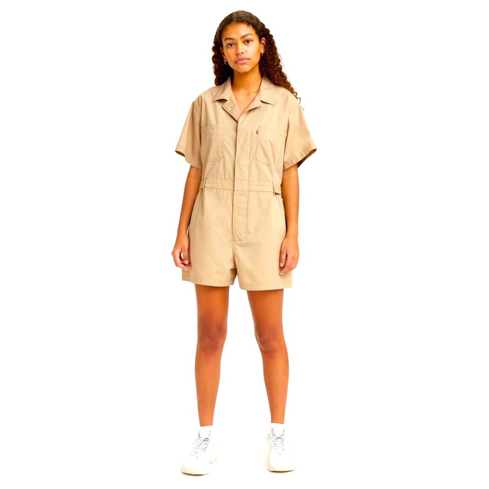 Levi’s cinched waist romper size S